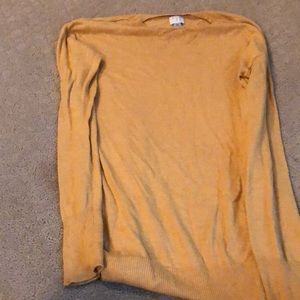 Mustard yellow sweater